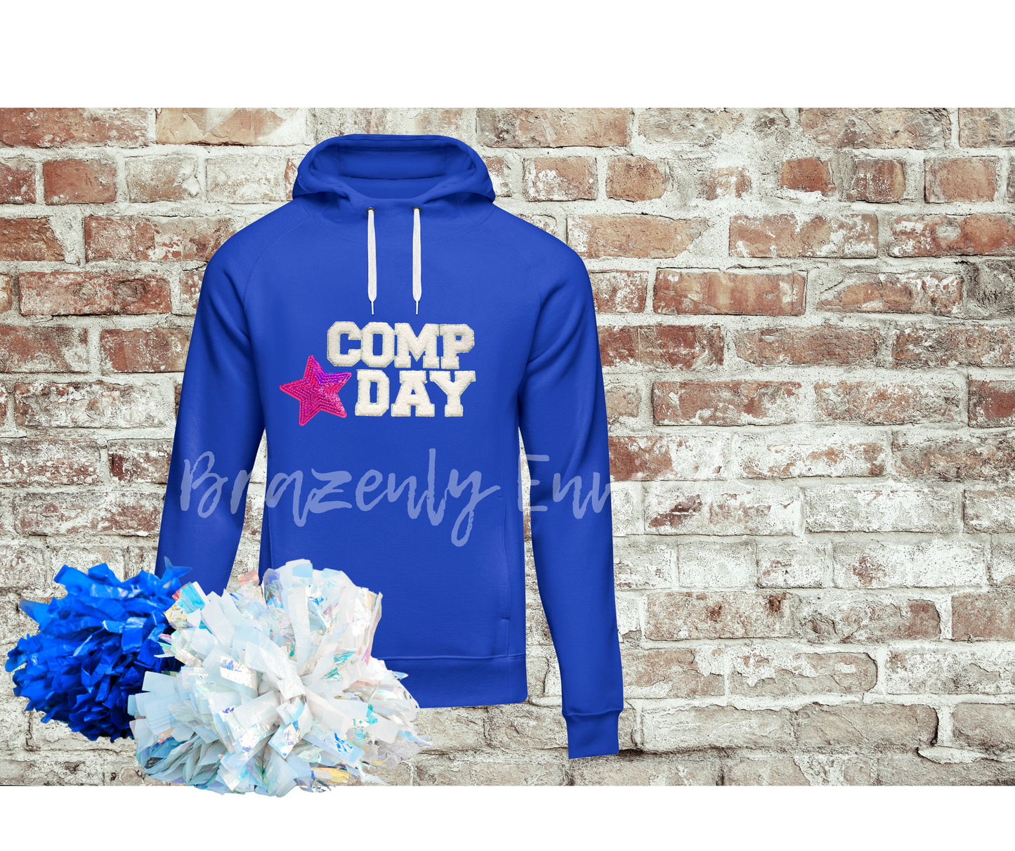 Sports Comp Day Chenille Letter Patches Get in with the new Trend Get Comp ready