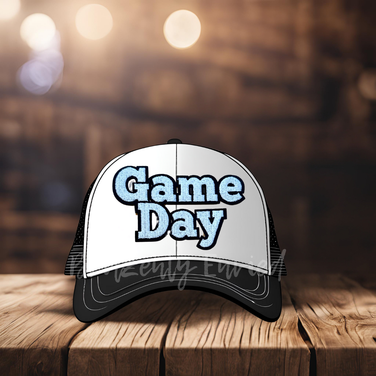 Trucker Hat PATCH- GAME DAY Patch Great for Trucker Hats /Shirts/ Jean Jackets/Bags