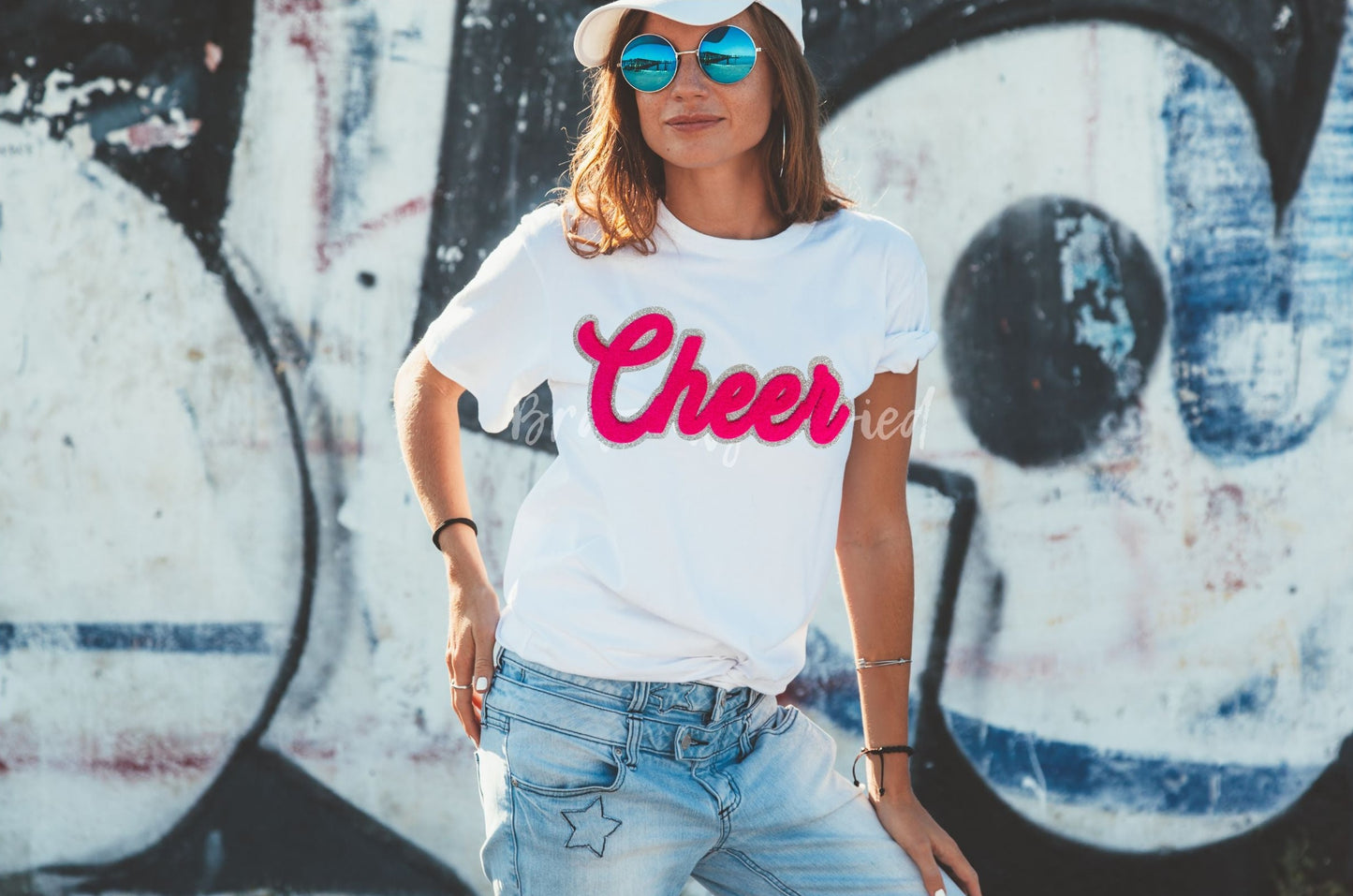 Cheer Chenille Patch Cheer Patch