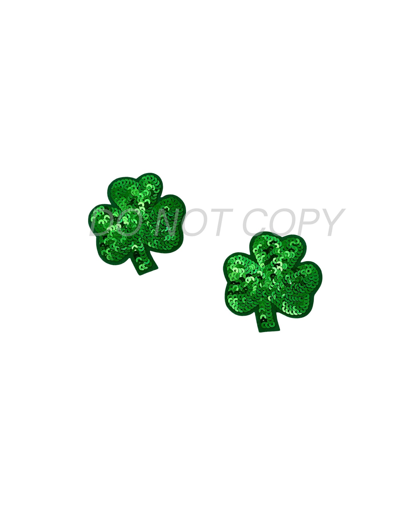 St Patrick's Day Patch New Sequins Shamrock Patch Great for St Patty's Day 2.5 Inch great for Trucker Hats or shirt sleeves