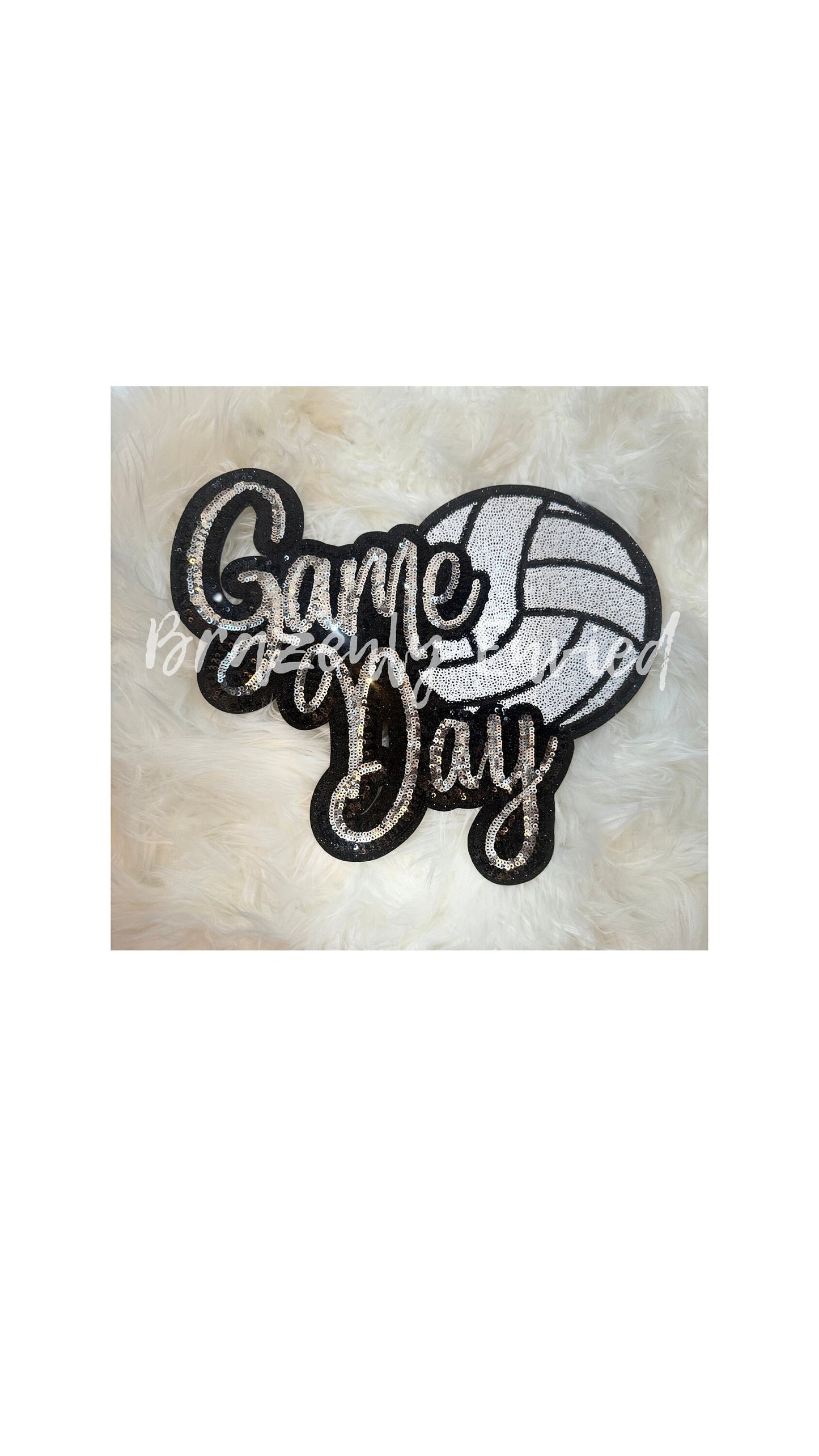 Game Day Volleyball Patch