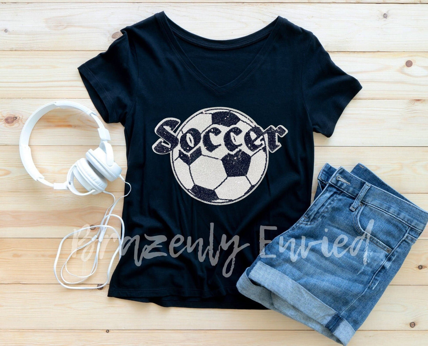 Sequin Soccer Ball Soccer Patch