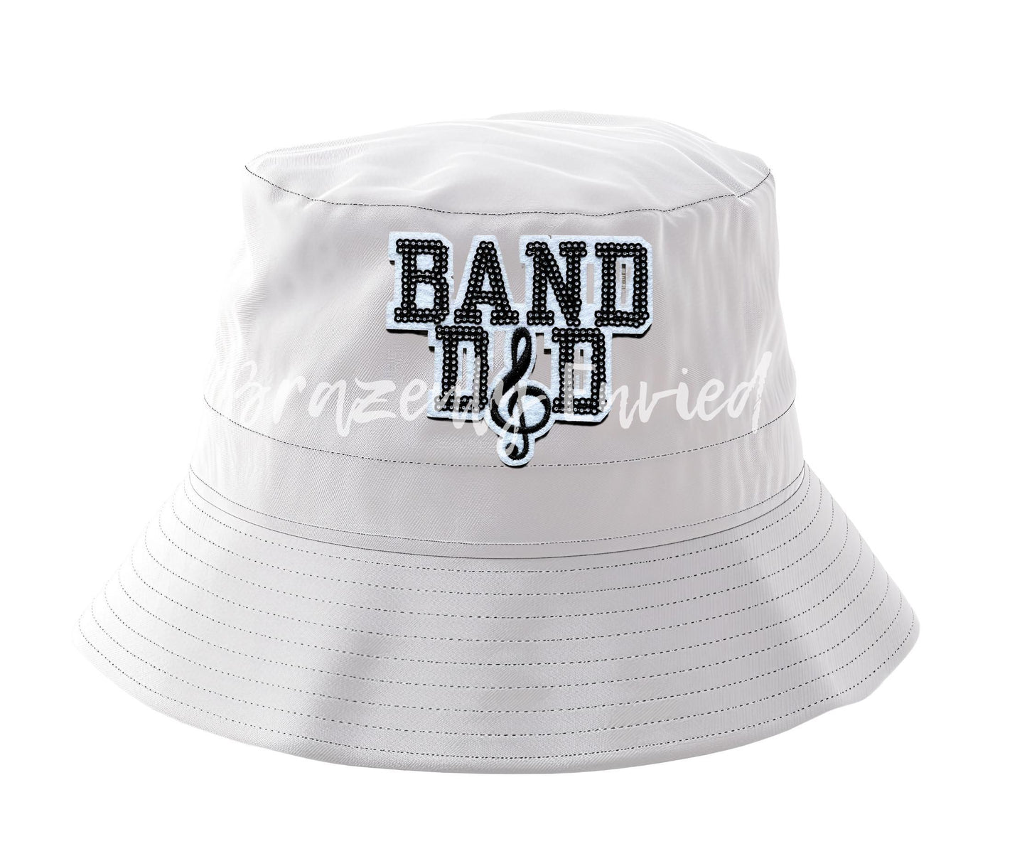 Trucker Hat Patch Game Day PATCH- Band Dad Patch Great for Trucker Hats /Shirts/ Jean Jackets/Bags