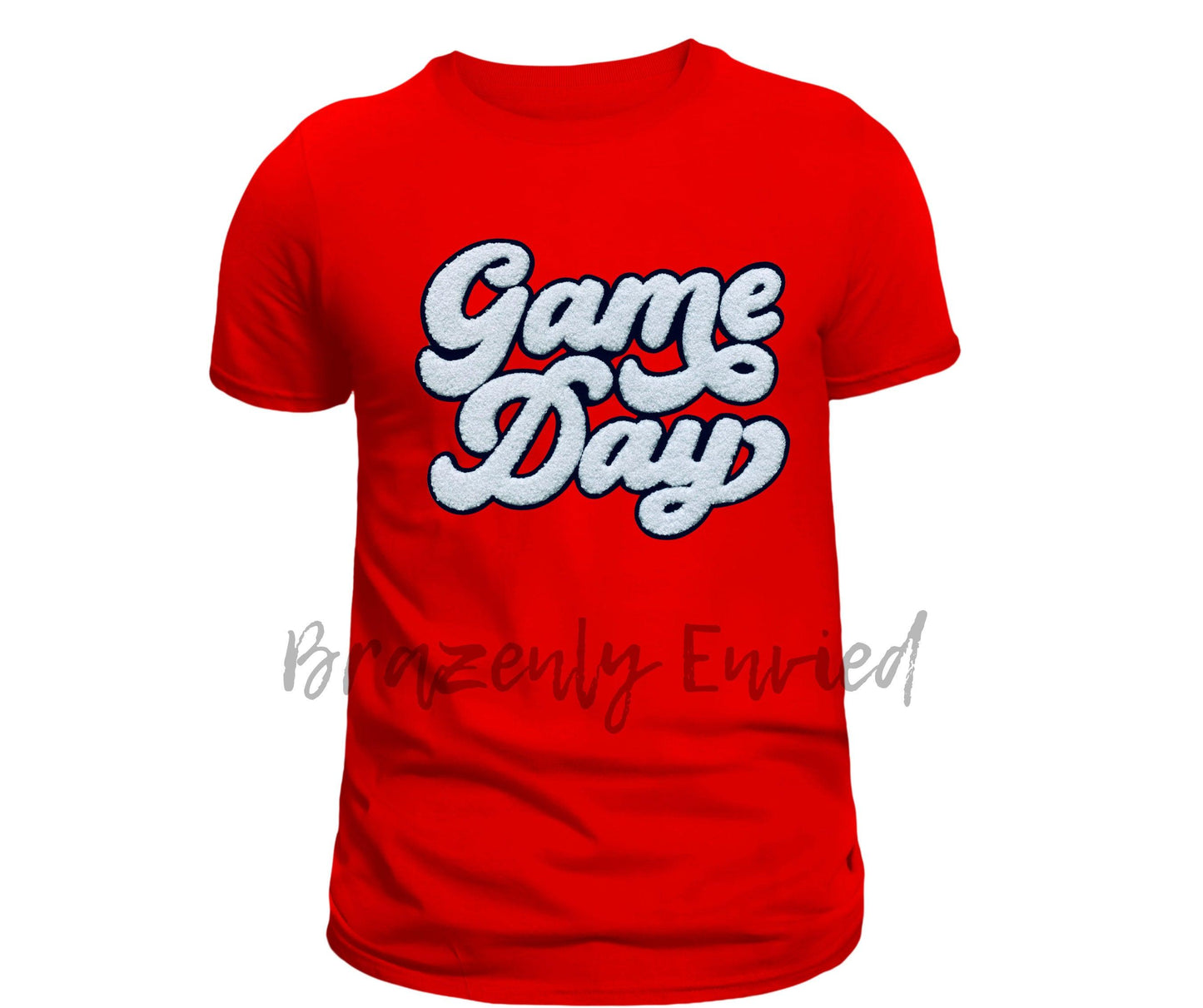 GAME DAY Patch Chenille Game Day Iron On