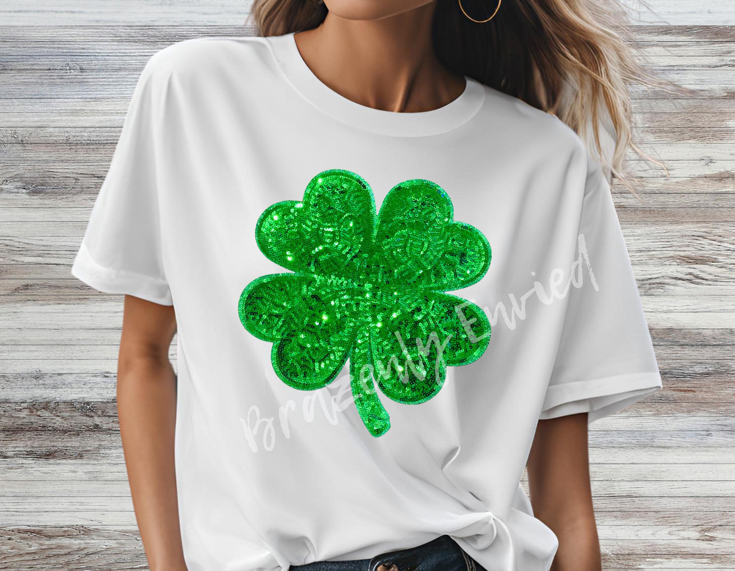Clover Patch St Patrick's Day Patch New 10 Sequins Shamrock Patches Great for St Patty's Day Great for diy customizing St Patty's day shirt