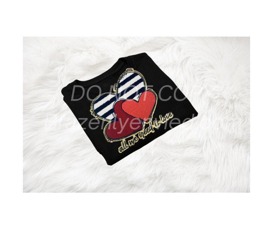 Heart Design -Patch Ready to Ship