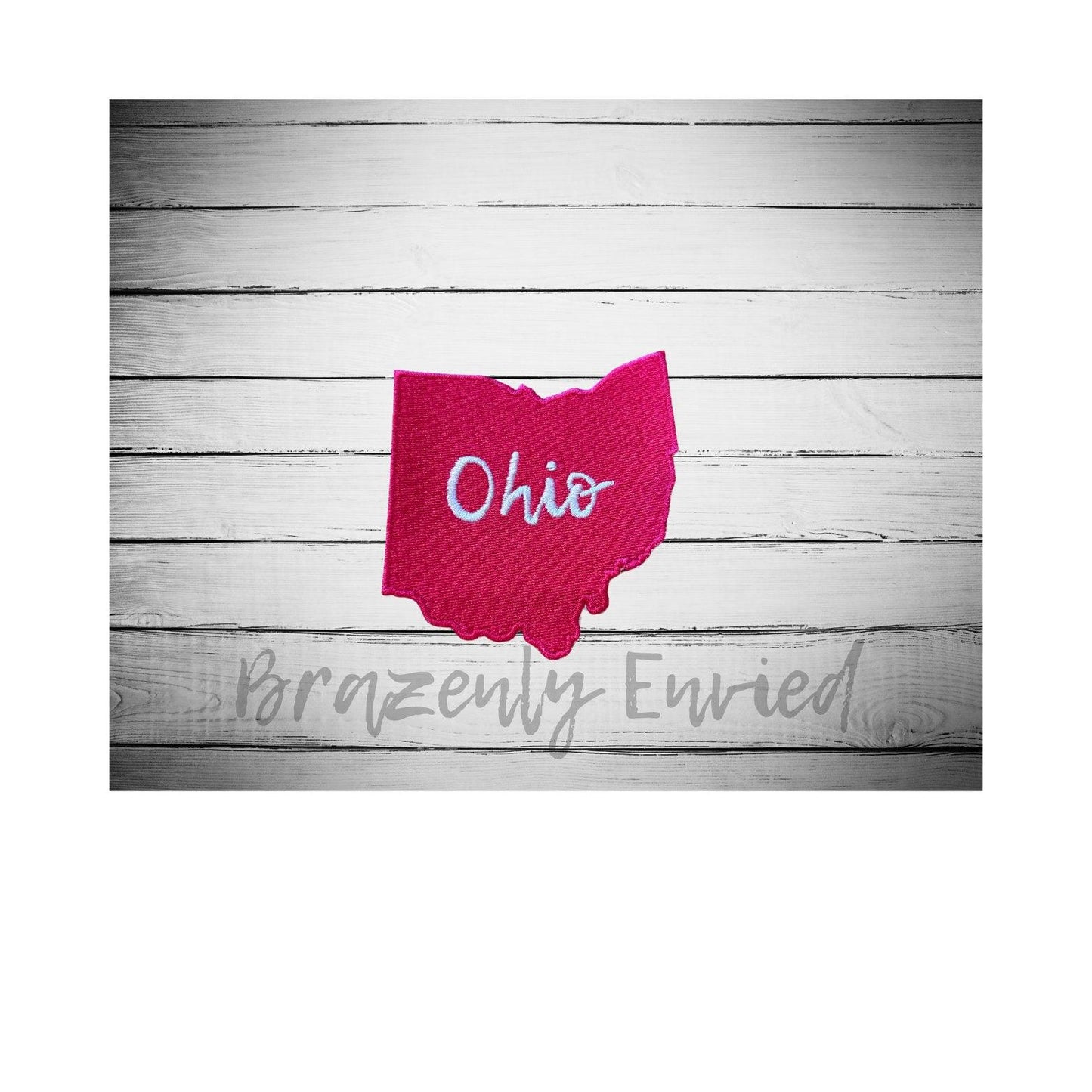 OHIO Patch Great for Trucker Hats /Shirts/ Jean Jackets/Bag