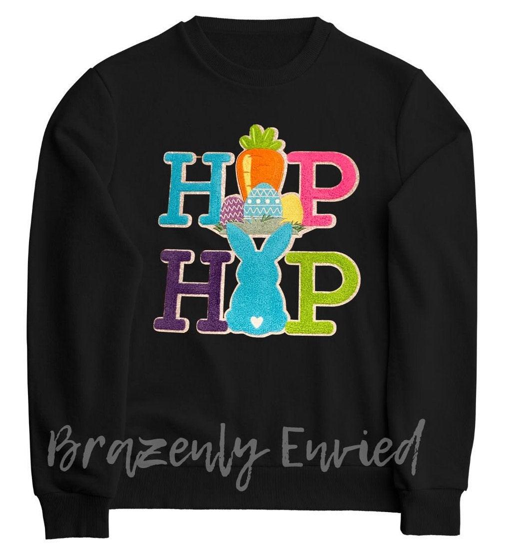 Easter Patch Hip Hop Patch Easter Chenille Patch Great for Easter Gift or Family Easter Shirts