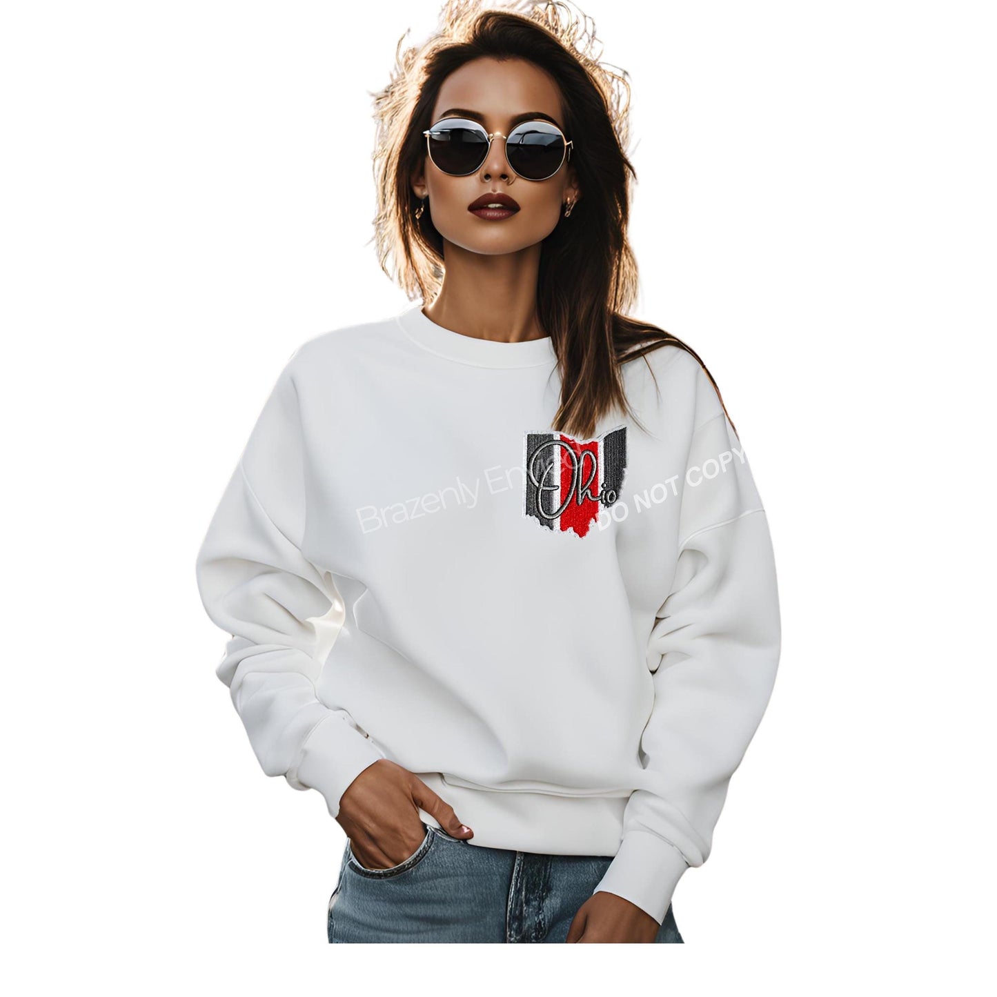 Ohio Patch: Script State Applique - Heat Activated