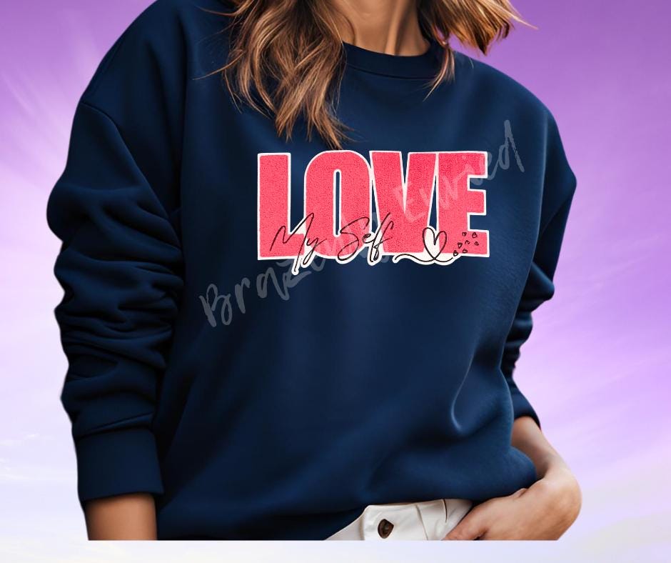 Love Patch Valentien Iron On Chenille Applique