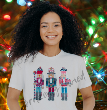 Very Popular -Christmas  Chenille Patch 3-NUTCRACKER Patch Great for Shirts and Jackets Christmas heat press ready!   Immediate ship