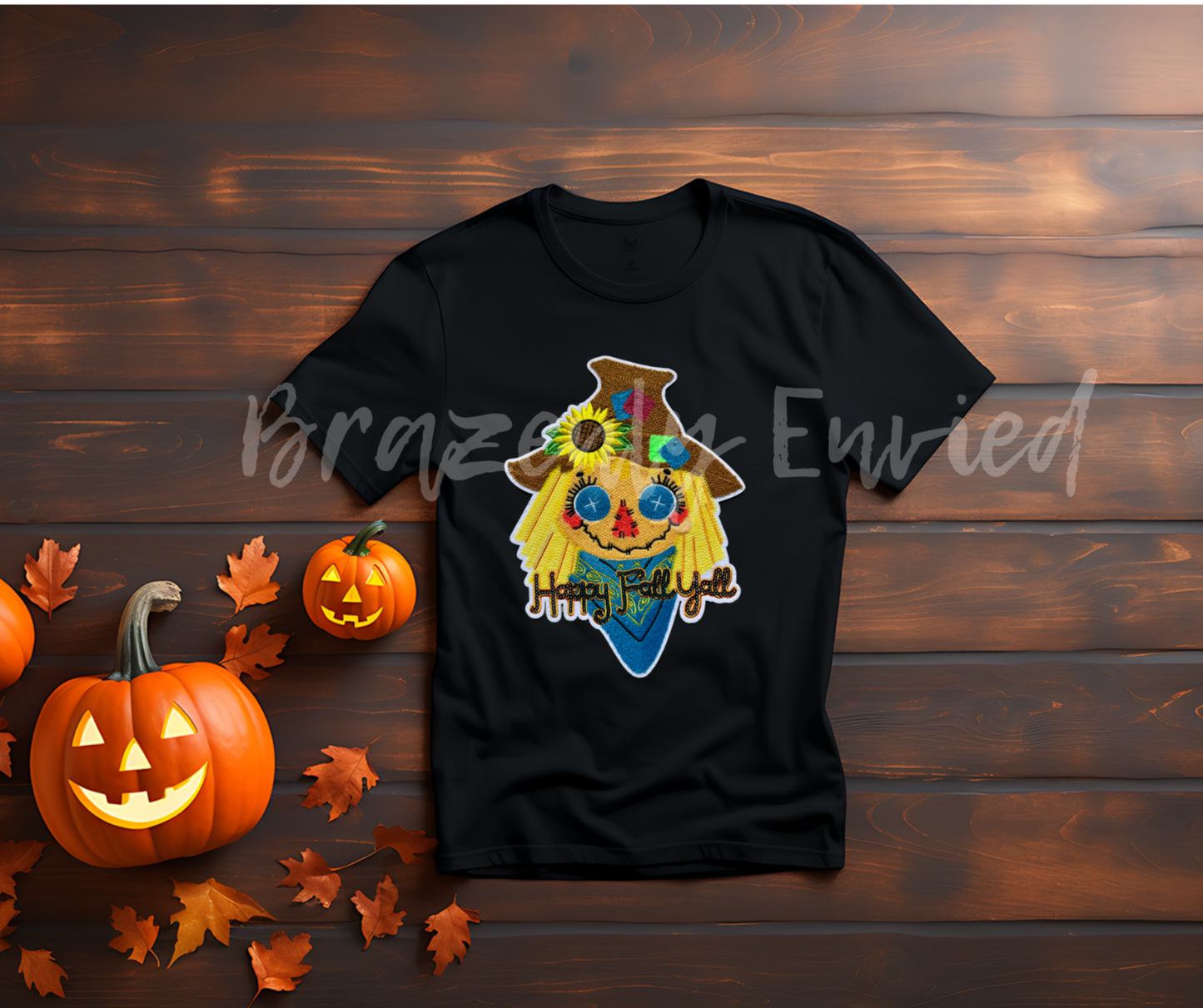 New Fall-Halloween Scarecrow  Patch