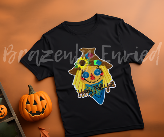 New Fall-Halloween Scarecrow  Patch