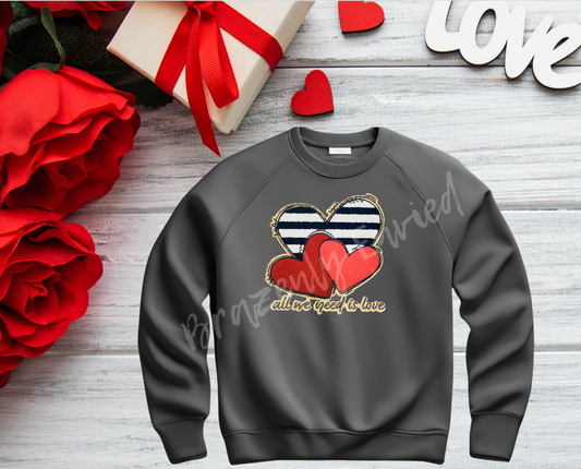 Love Inspired:  We Need Love Chenille Patch