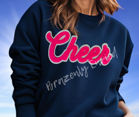 Cheer Chenille Patch Cheer Patch
