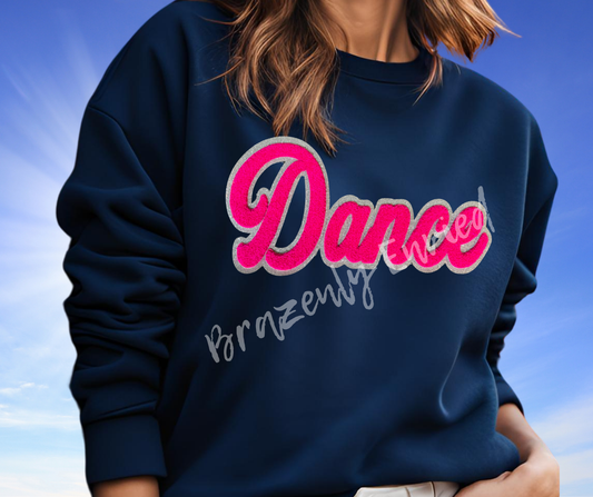 Dance Chenille Patch Cheer Patch