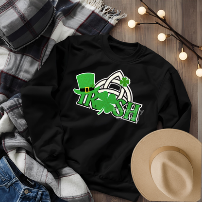 St. Patrick's Day Clover Applique (11.5"W x  8.5"H)