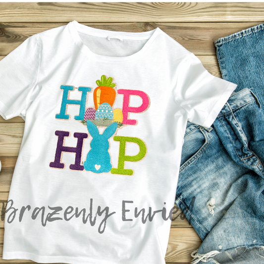 New Chenille Easter Hip Hop Patch  Easter Chenille Patch