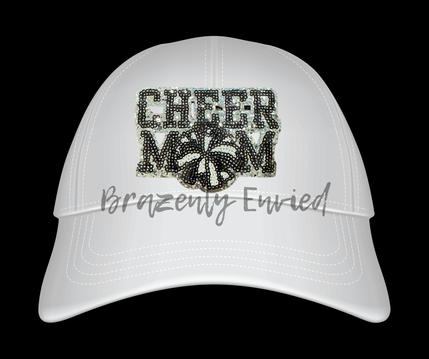 1 Sequins Cheer Mom Patch