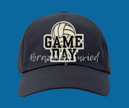 Game Day Soccer Patch  Trucker Hat Patch Small Patch