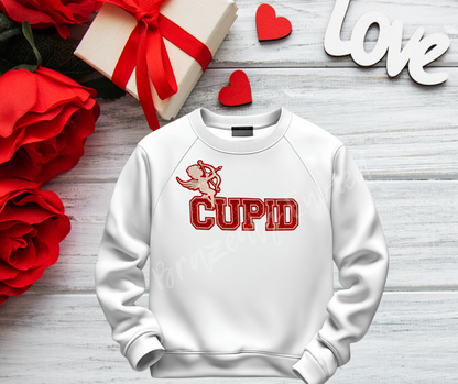 Love Patch - Sequin Patch Trendy Popular RED Cupid Sequin Patch