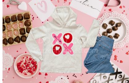Valentine XO Chenille Patch