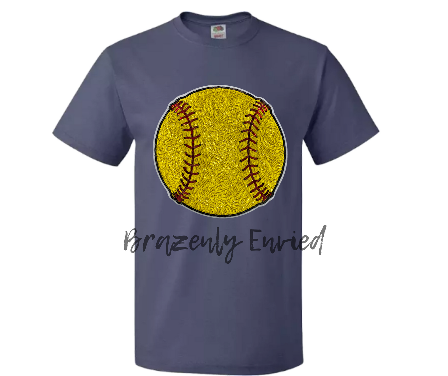 Game Day Ready New Sports Patch Softball Sequins Patch