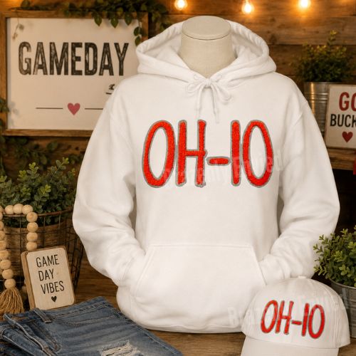 New Chenille Patch State of OH - IO