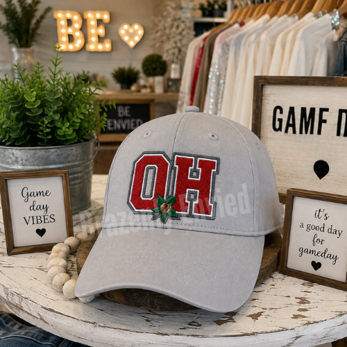 OHIO Patch Trucker Hats /Shirts/ Jean Jackets/Bag