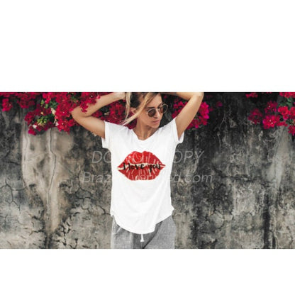 Love Inspired - Red I Love You Sequins Valentine Patch  Ready to Ship