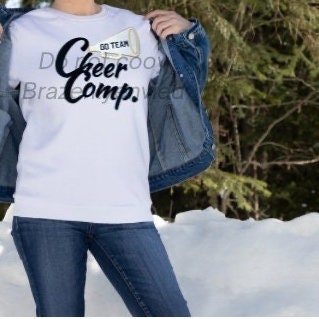 Sports =New Cheer Product Get Cheer Comp ready  embroidered and Chenille Patches Heat Pressed Ready Immediate fast shipping