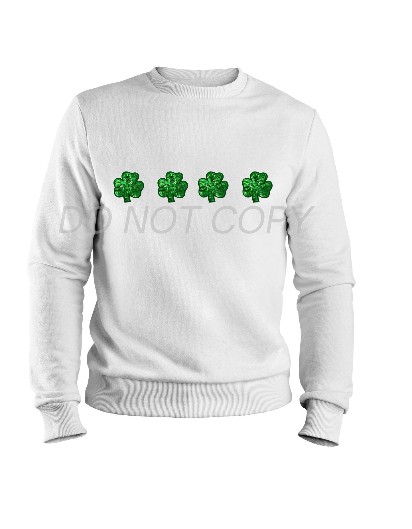 St Patrick's Day Patch New Sequins Shamrock Patch Great for St Patty's Day 2.5  Inch great for Trucker Hats or shirt sleeves