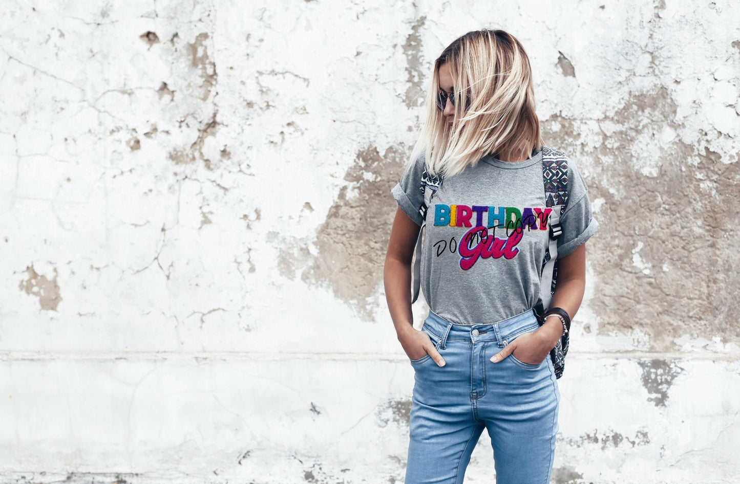 Chenille Patch Trendy New Product Birthday Girl Chenille Patch Birthday Chenille Patch great gift DIY Birthday Shirt Immediate fast shipping