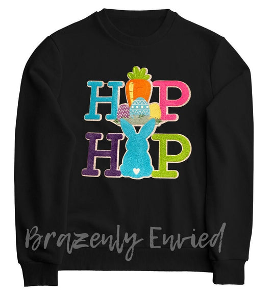 Easter Patch Hip Hop Patch  Easter Chenille Patch Great for Easter Gift or Family Easter Shirts