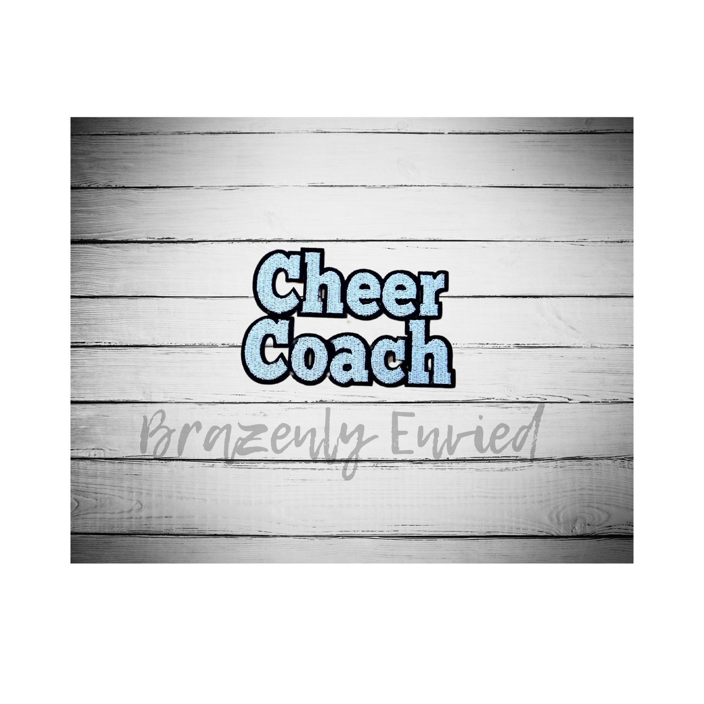 CHEER COACH Patch  Great for Trucker Hats /Shirts/ Jean Jackets/Bags