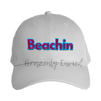 Trucker Hat PATCH- Beachin Patch Great for Trucker Hats /Shirts/ Jean Jackets/Bag