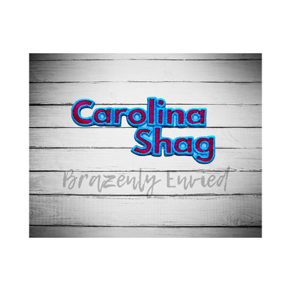 Trucker Hat PATCH- Carolina Shag Patch Great for Trucker Hats /Shirts/ Jean Jackets/Bag