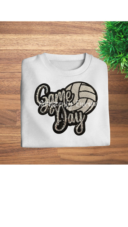 Game Day Volleyball Patch