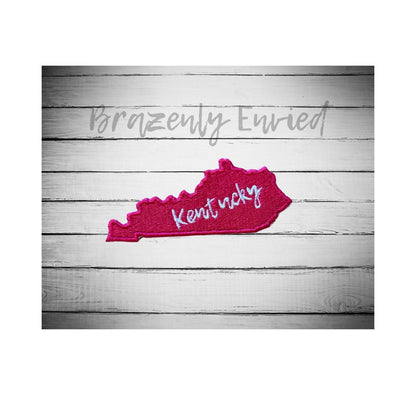 Trucker Hat PATCH-Kentucky  Patch Great for Trucker Hats /Shirts/ Jean Jackets/Bag
