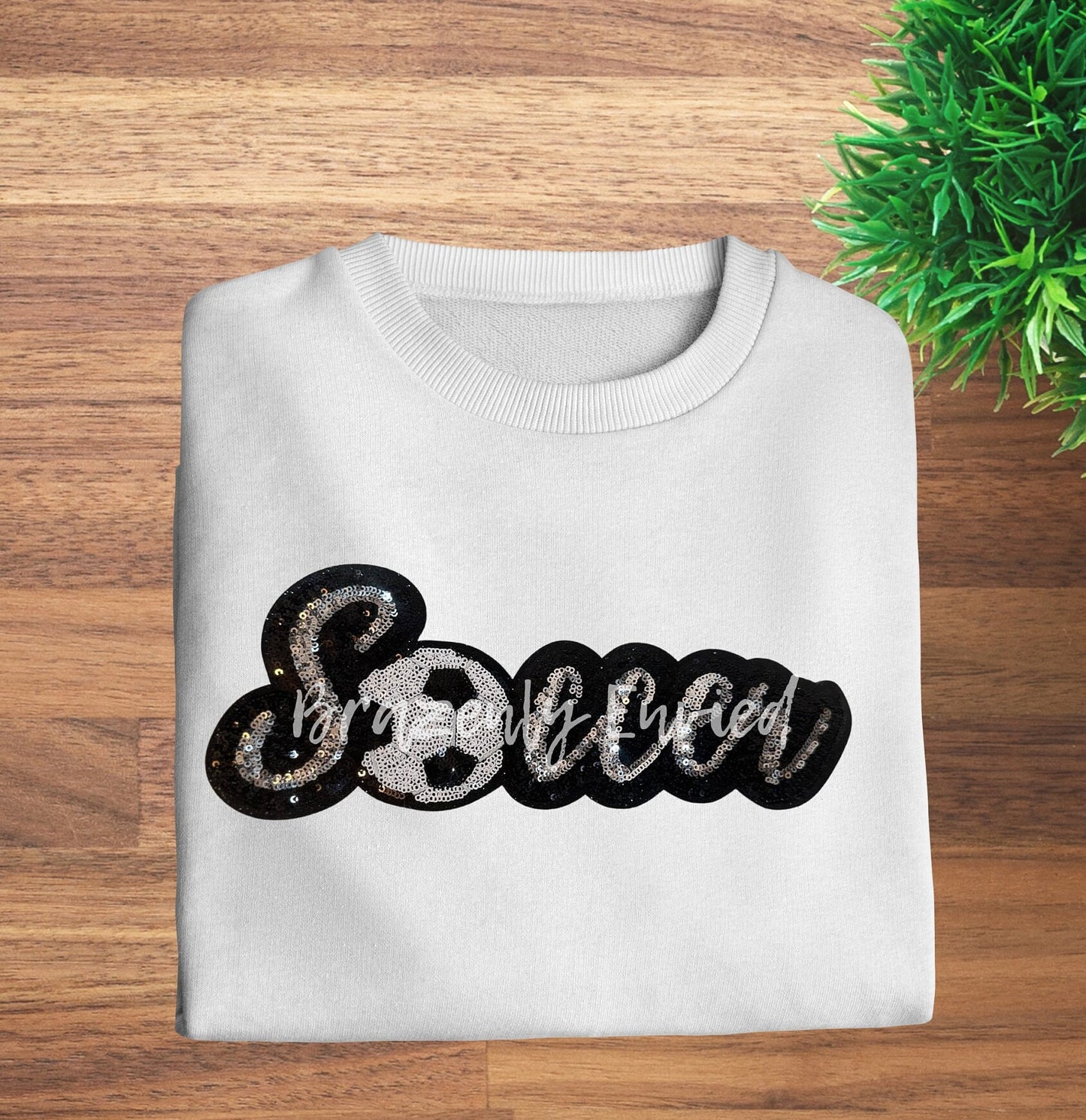 New Sequins Soccer Patch