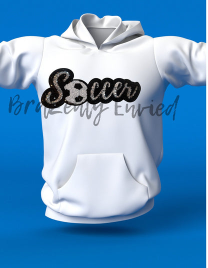 New Sequins Soccer Patch