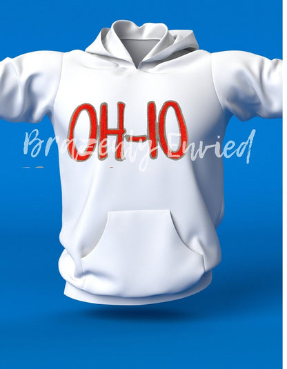 New Chenille Patch State of OH - IO