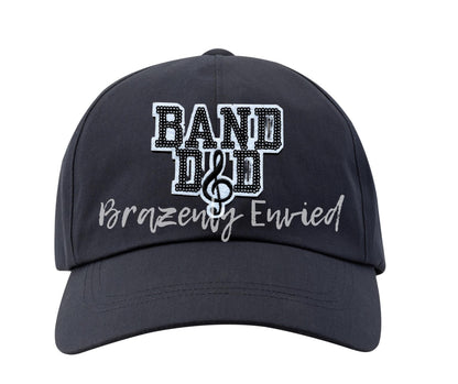 Trucker Hat Patch Game Day PATCH- Band Dad Patch Great for Trucker Hats /Shirts/ Jean Jackets/Bags
