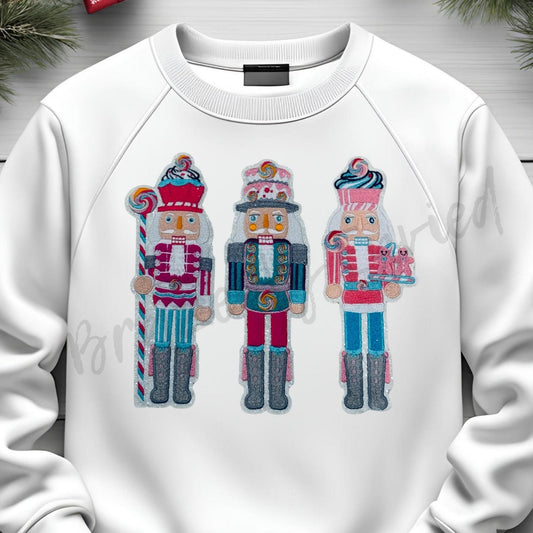 Nutcracker Patch Christmas Chenille Patches