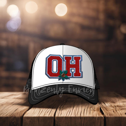 OHIO Patch Trucker Hats /Shirts/ Jean Jackets/Bag