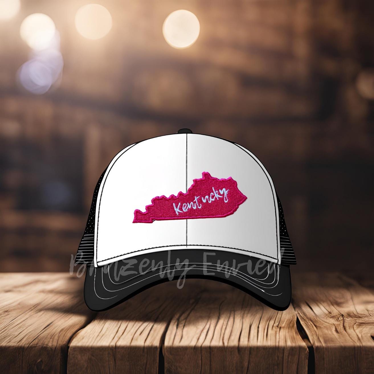 Trucker Hat PATCH-Kentucky  Patch Great for Trucker Hats /Shirts/ Jean Jackets/Bag