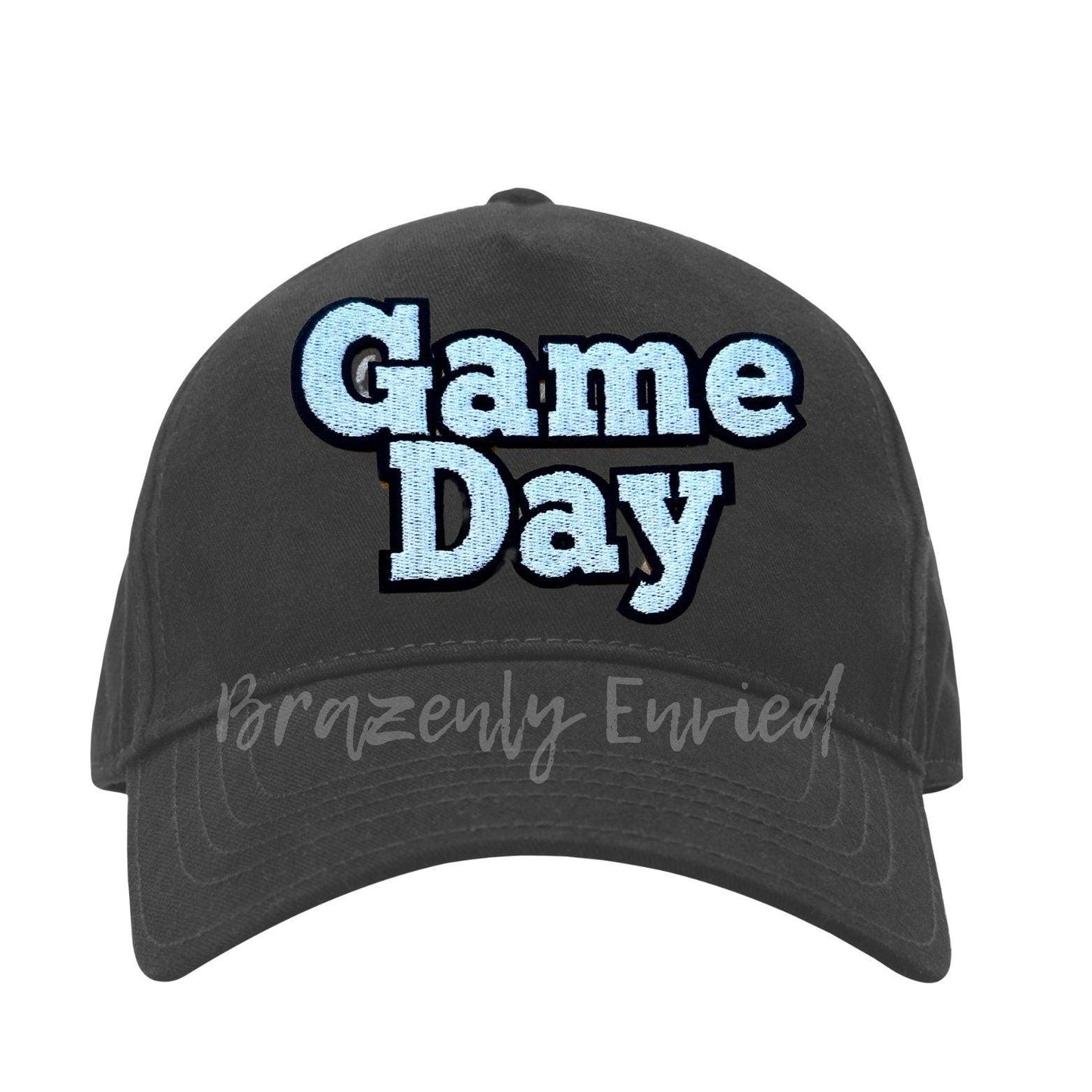 Trucker Hat PATCH- GAME DAY Patch  Great for Trucker Hats /Shirts/ Jean Jackets/Bags
