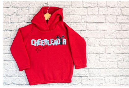 Cheerleader Sequin Patch white