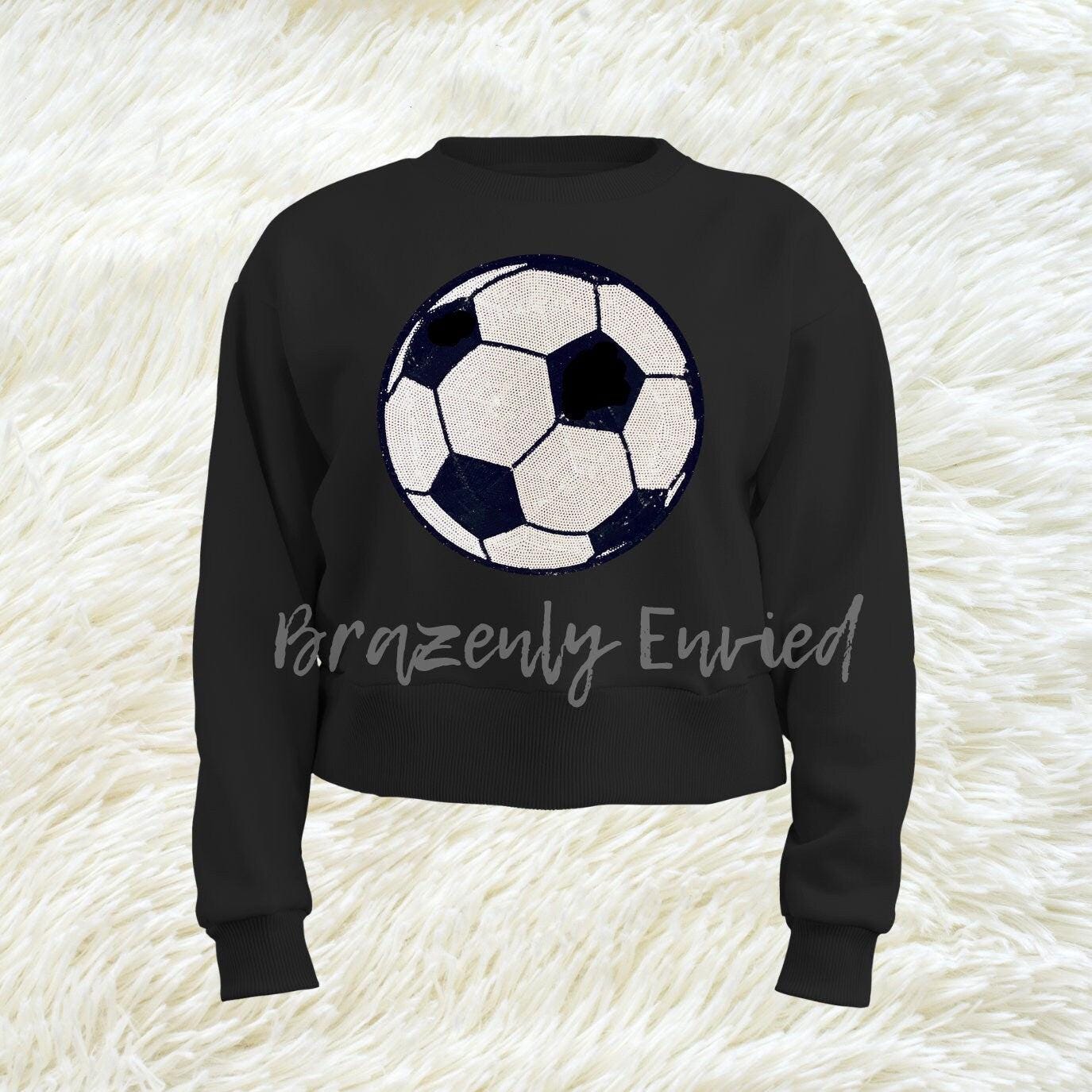 Soccer Patch Sequin Soccer Ball Game Day Ready Patch