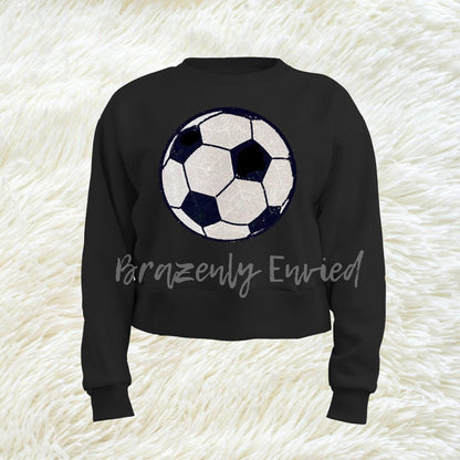 Soccer Patch Sequin Soccer Ball Game Day Ready Patch